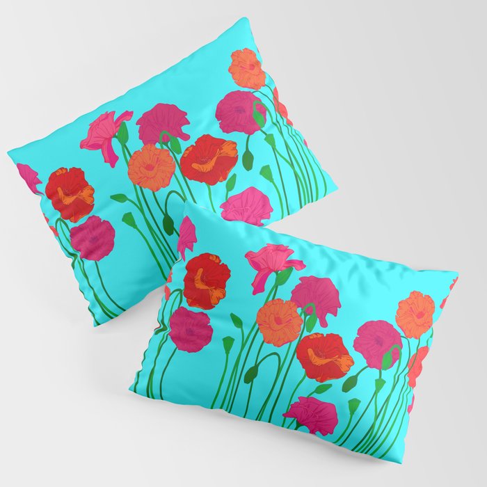 All the Poppies Pillow Sham