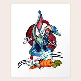 bugs bunny art prints