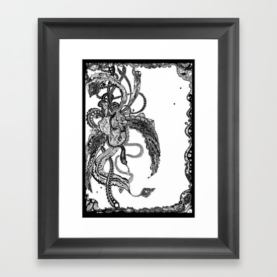 The Mechanical Bird Framed Art Print