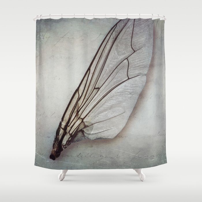 Broken wing Shower Curtain