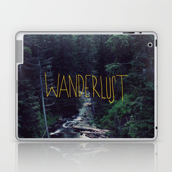 Wanderlust: Rainier Creek Laptop & iPad Skin