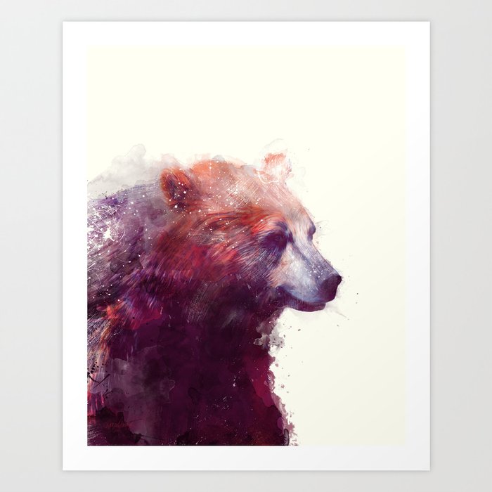 Bear // Calm Art Print