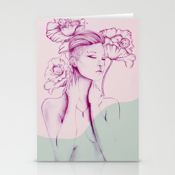Floral Stationery Cards