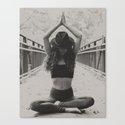 Bridge Yoga Leinwanddruck