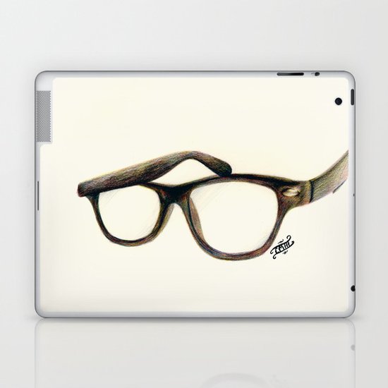 Hipster's Paradox Laptop & iPad Skin