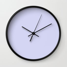 Lavender Blush Wall Clock