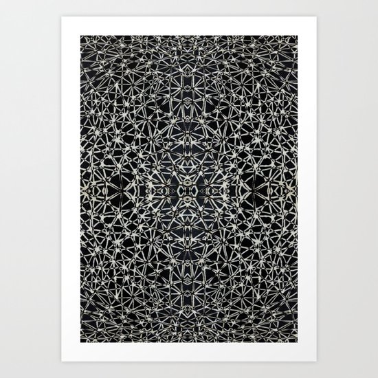 Spiderised Art Print