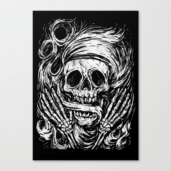flowing ashes Canvas Print