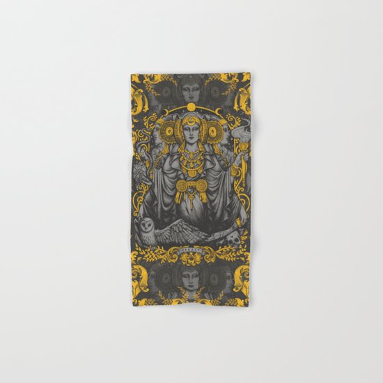 IBERIAN HECATE gray Hand & Bath Towel
