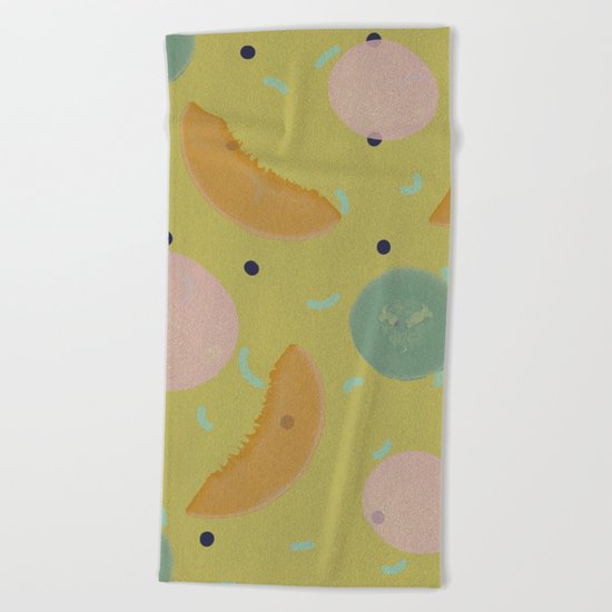 Cantaloupe Beach Towel