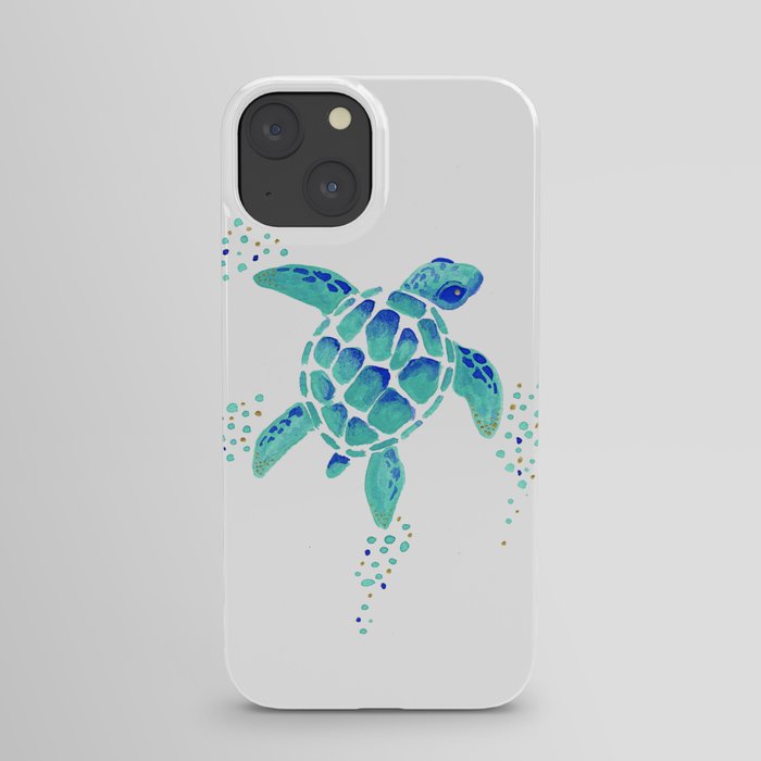 Neptune's Turtle iPhone Case