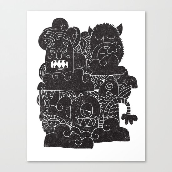 MONSTERS Canvas Print