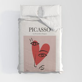 Picasso - Les Demoiselles d'Avignon Duvet Cover