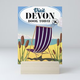 Visit Devon book today Mini Art Print