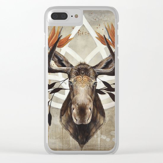 Né pour votre salon Clear iPhone Case