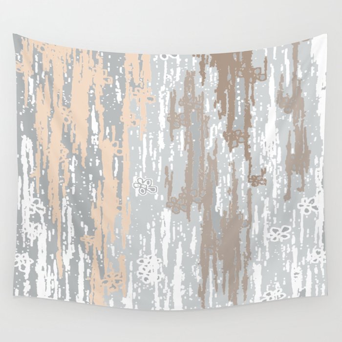 Grey brown Colors Gradient pattern.  light-grey, modern, decor, Society6 Wall Tapestry