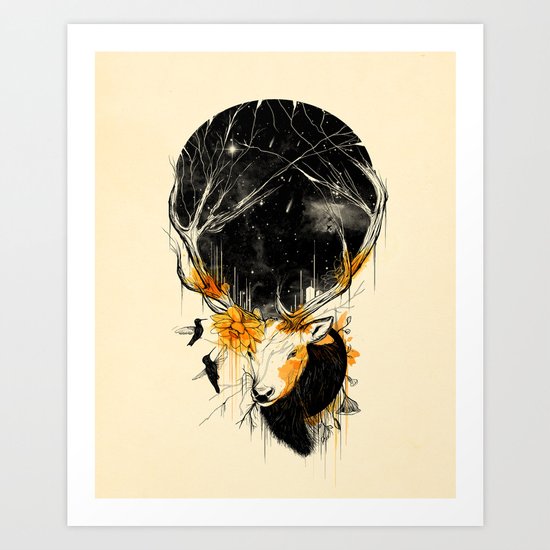 Once Upon a Time Art Print