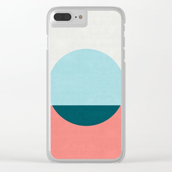 Abstract and minimalist pattern I Clear iPhone Case