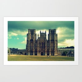Cathedral Art Print | Building, Europe, Religion, Christianity, Faith, Travel, Christian, Christcross, City, Architecture 