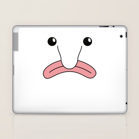 Funny Blobfish Funny Animals Blobfish Costume Laptop & iPad Skin