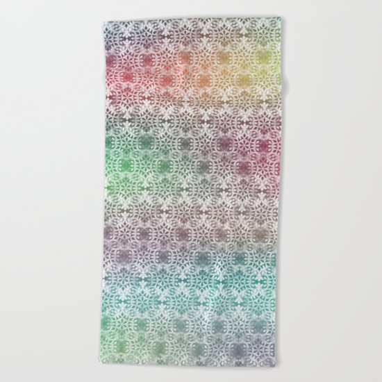 Ornamental Pattern 2 Beach Towel