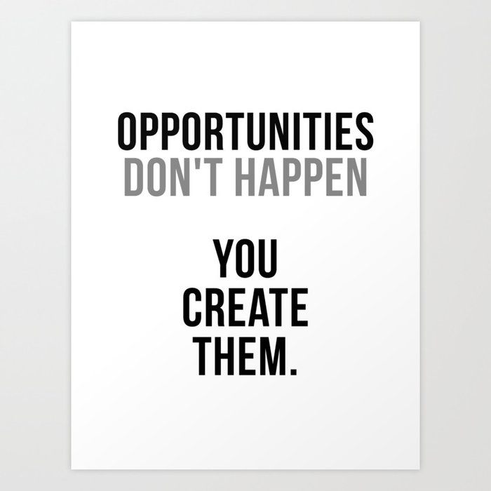 Opportunities Quotes Office Decor Office Wall Art Office Art