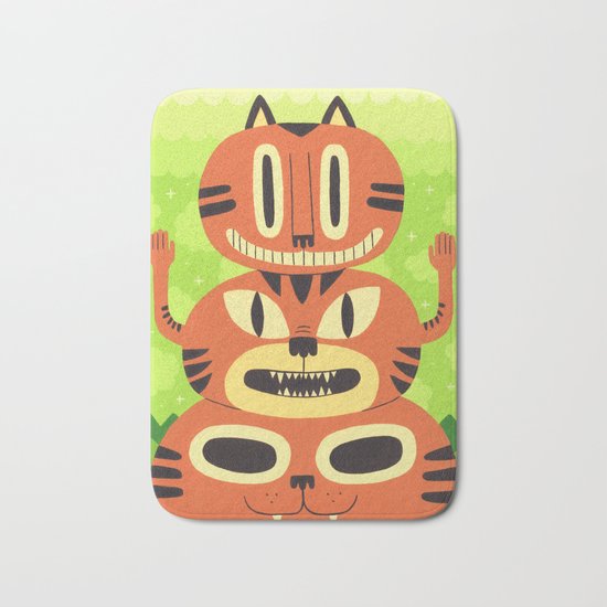 Totem Cat Bath Mat