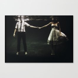 abyss of the disheartened : IX Canvas Print