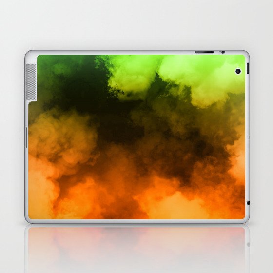 Beautiful Halloween Rainbow Clouds Laptop & iPad Skin