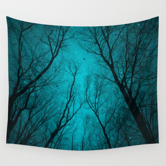 Endure the Darkness Wall Tapestry