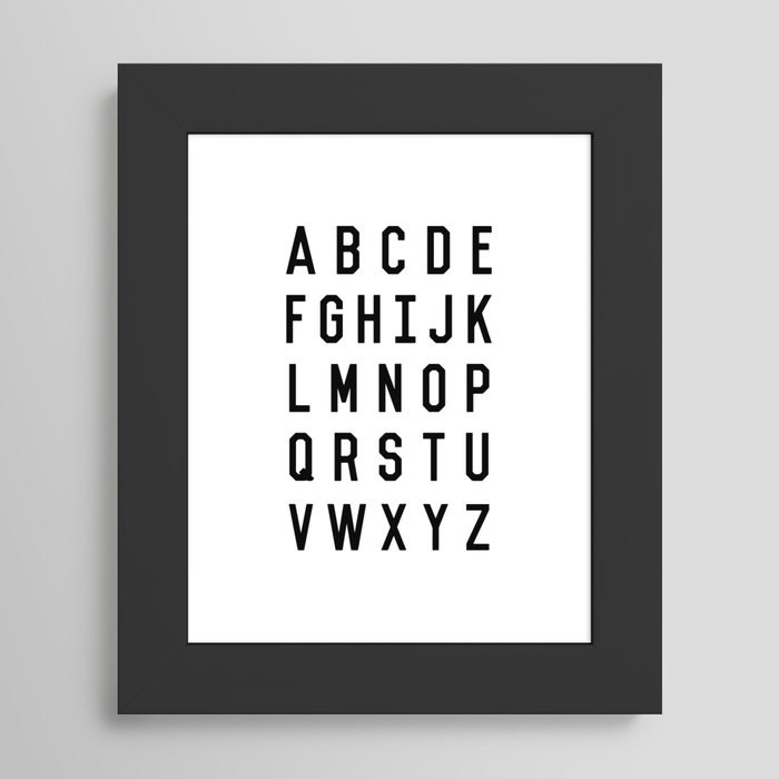 Framed Art Print