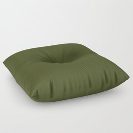 Dark Moss Green Floor Pillow