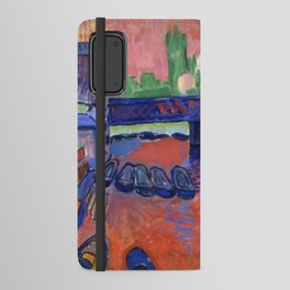 Charing Cross Bridge, London (1906) by André Derain Android Wallet Case