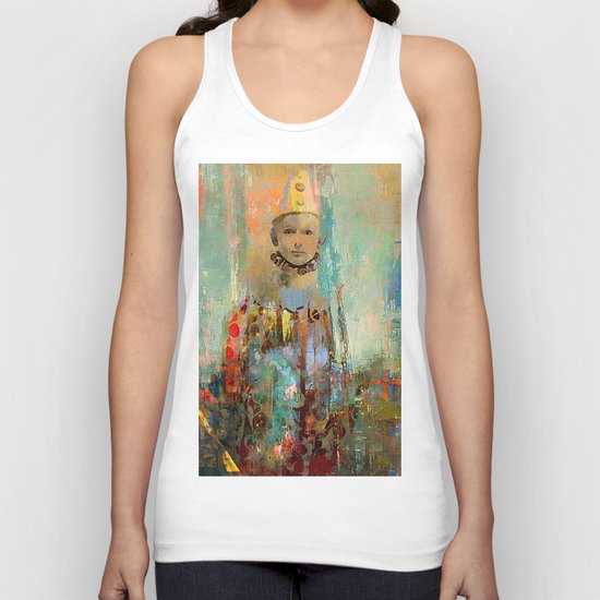 Le petit clown Unisex Tank Top