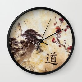 Tao Te Ching Wall Clock