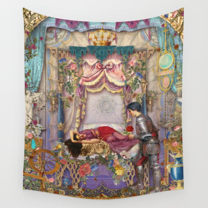 Sleeping sales beauty tapestry