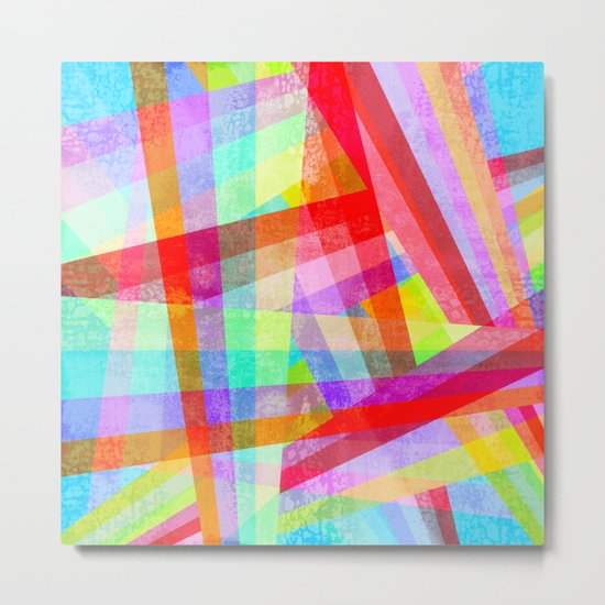 Rainbow Mix Metal Print