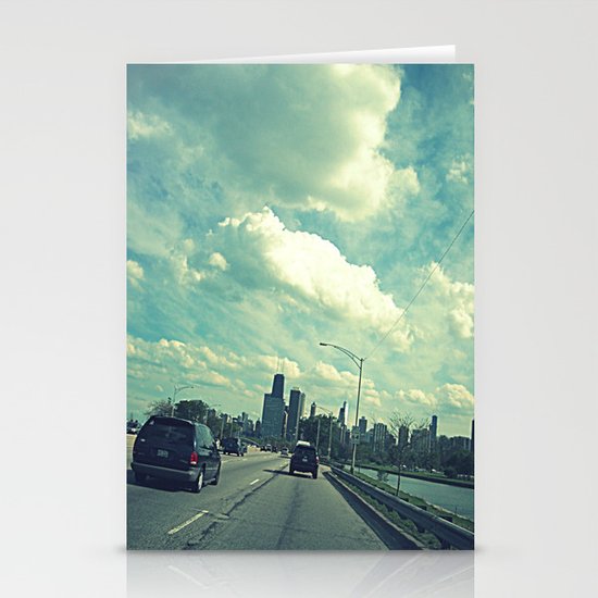 Chicago ~ Lake Shore Drive ~ Skyline Stationery Cards