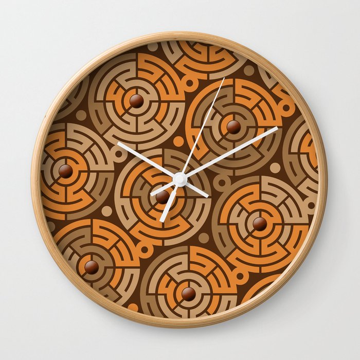 Cheetah Circle Wall Clock