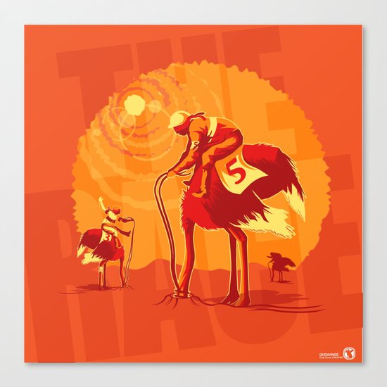 THE RACE Canvas Print
