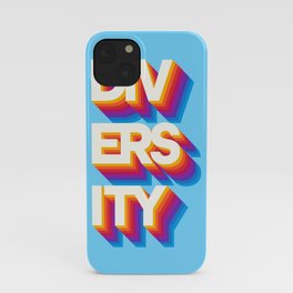 Diversity Retro Rainbow iPhone Case