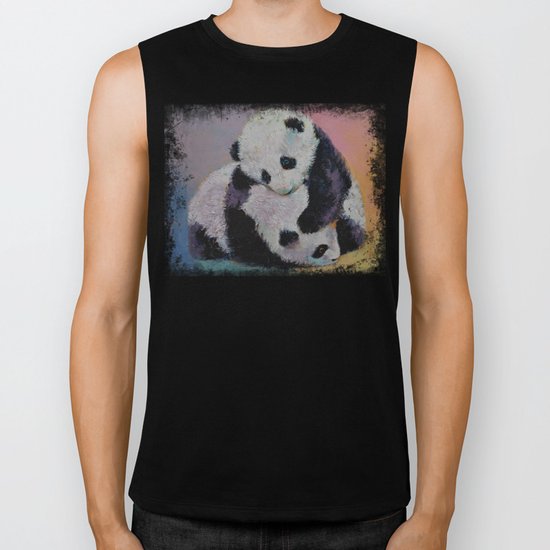 Baby Panda Rumble Biker Tank