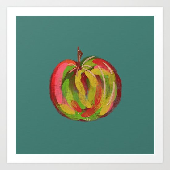 Irish Apple Art Print