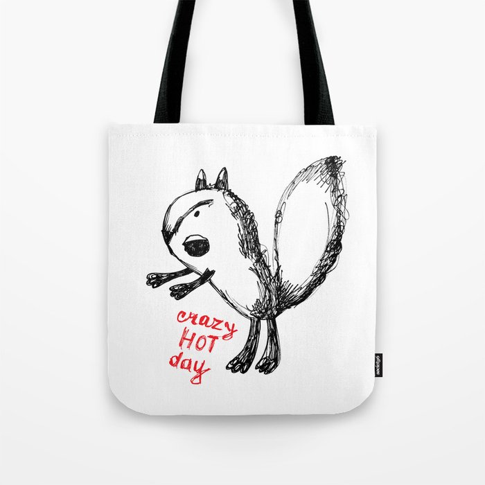 Crazy Hot Day2 Tote Bag
