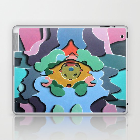 Standing Laptop & iPad Skin