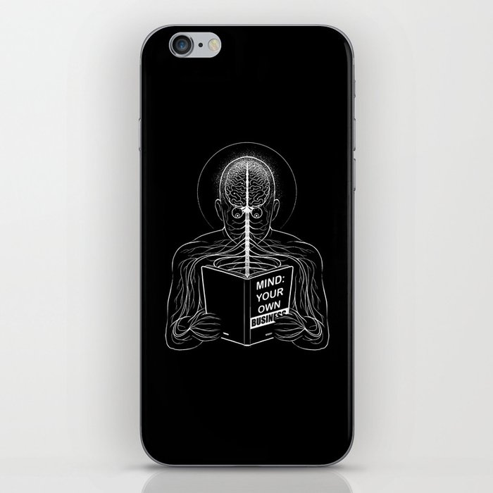 Mind: Your Own Business by Tobe Fonseca iPhone Skin