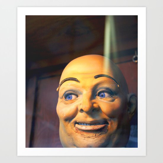 Mechanical Man Art Print