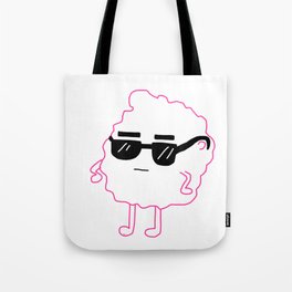 Cool Pink Monster Tote Bag