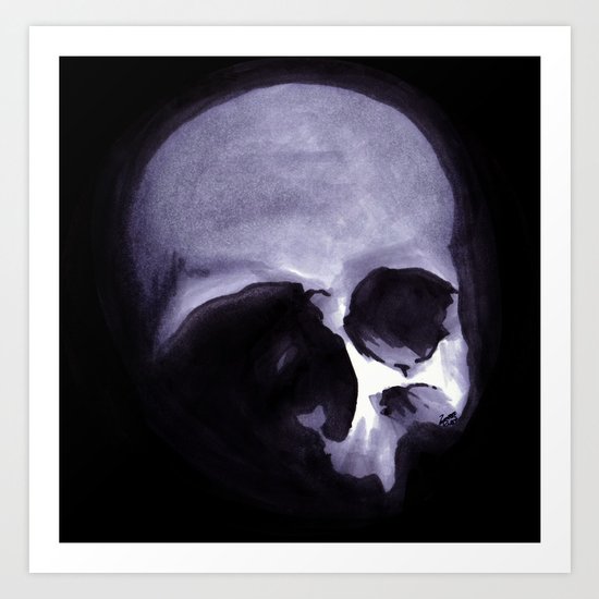 Bones VI Art Print
