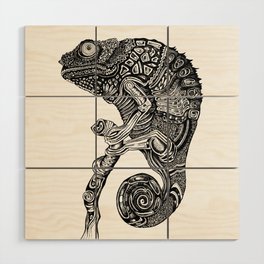 Chameleon Wood Wall Art